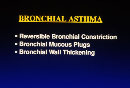 Bronchial Asthma Histology